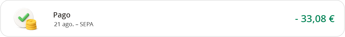 Payout listing